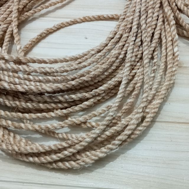Natural Abaca Rope Manila Hemp Rope 10mm Shopee Philippines