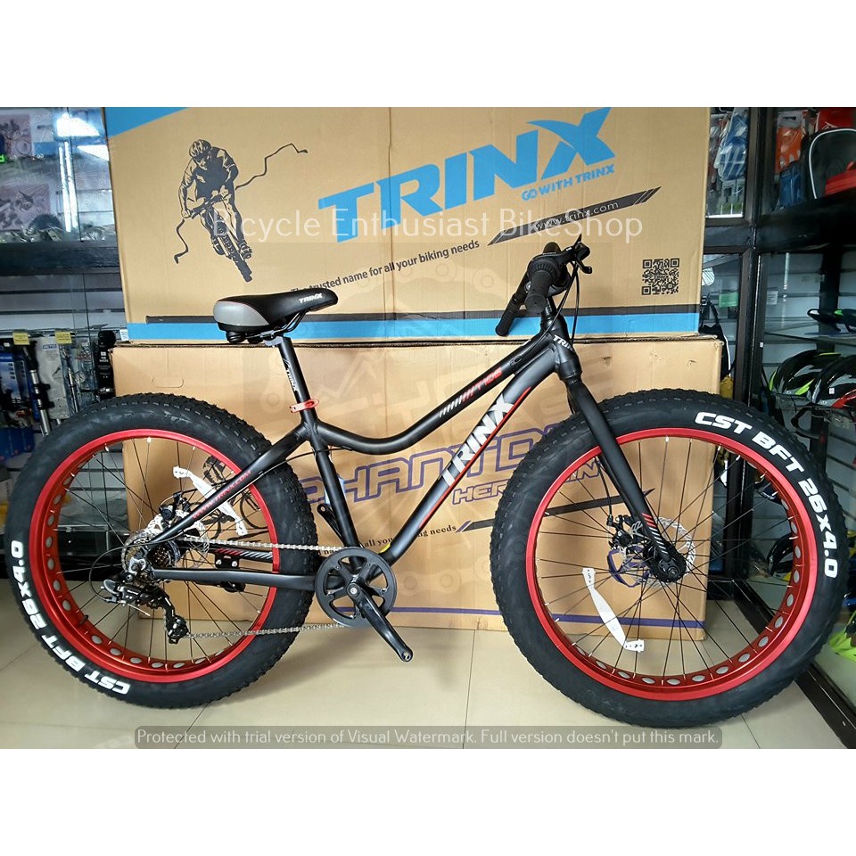 Latest Trinx T106 26 Fatbike Bicycle Bike Fat bike Alloy Shopee
