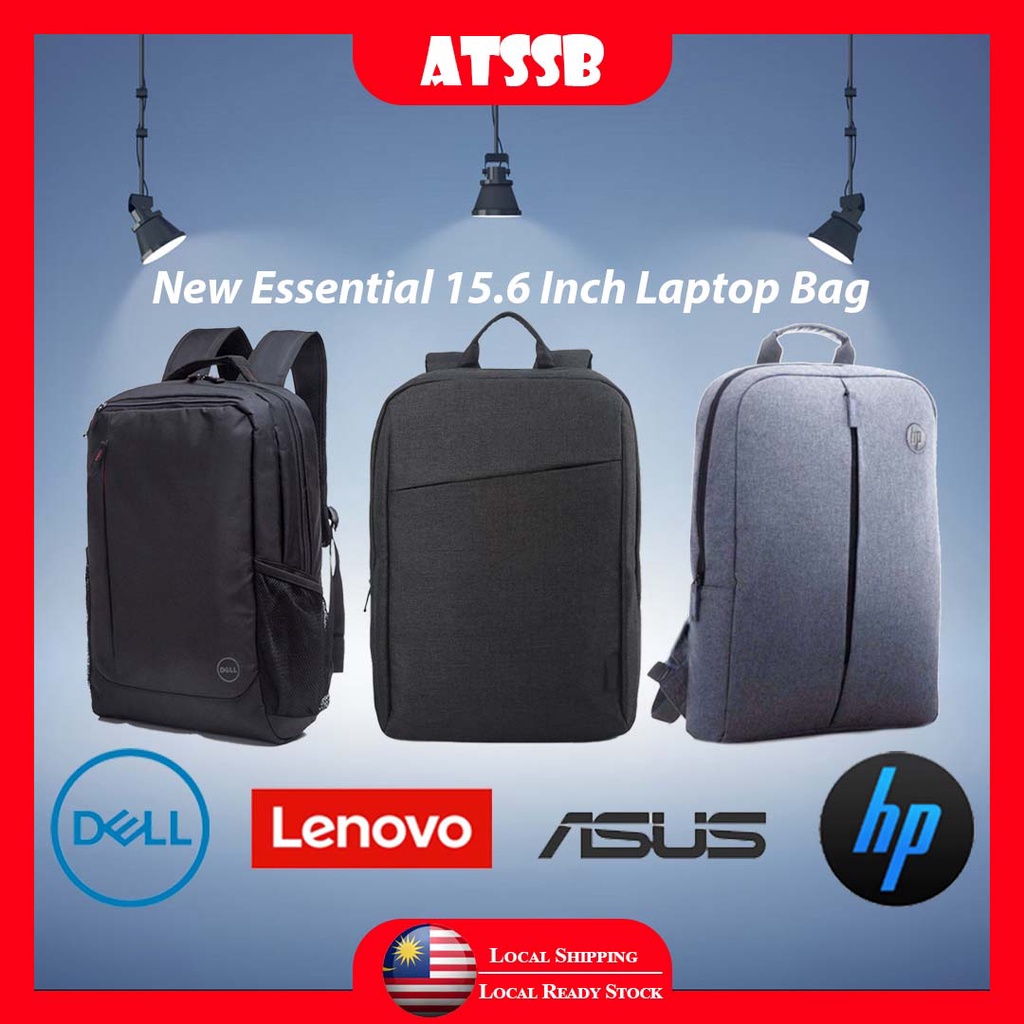 Malaysia] hp / dell / lenovo laptop bag backpack 15.6" notebook