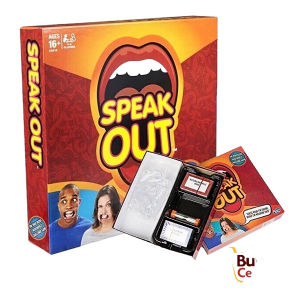 Buyer Central SPEAK OUT MOUTHPIECE CHALLENGE Card Board Game for Adults
