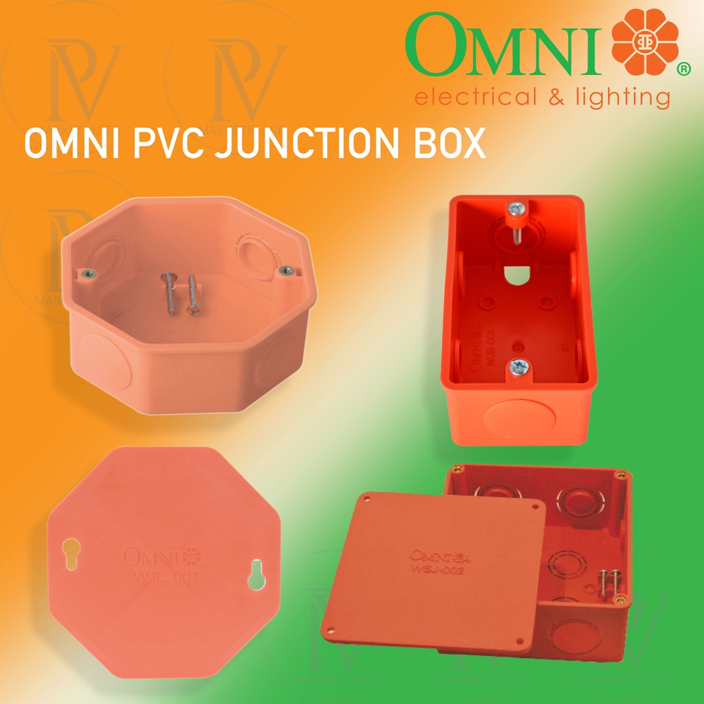 OMNI PVC Junction Box & Cover Shopee Philippines