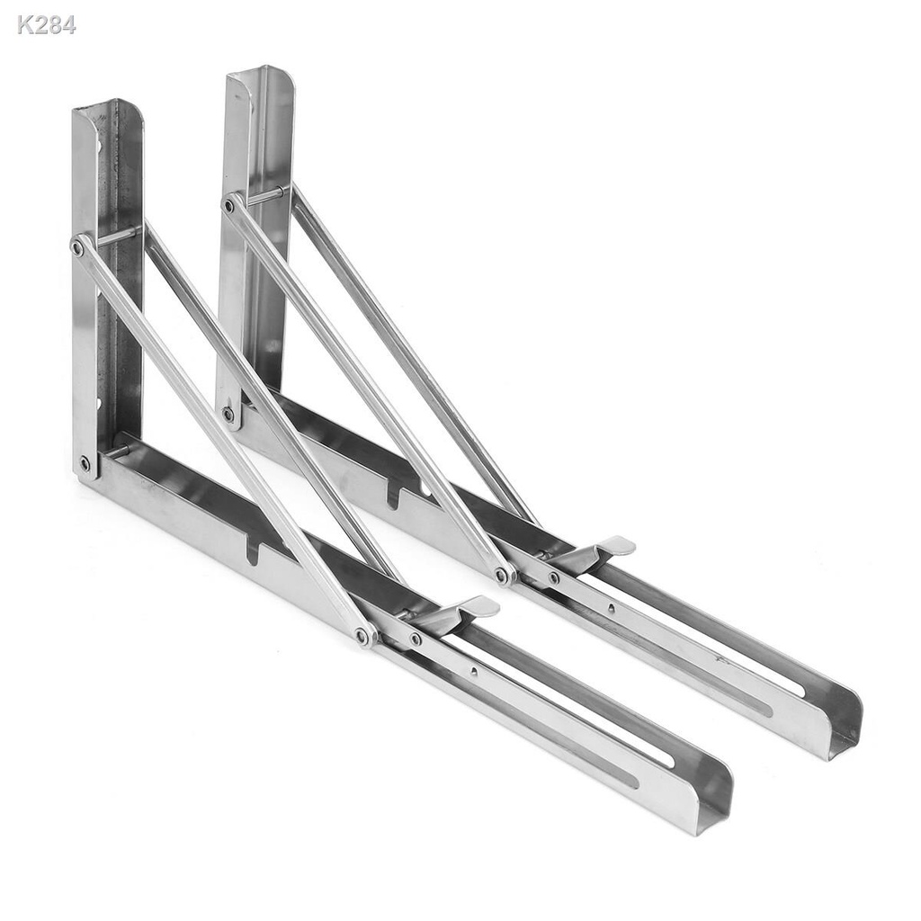8/10/12/14/16/18/20/24 2Pcs Folding Table Bracket Stainless Steel Heavy
