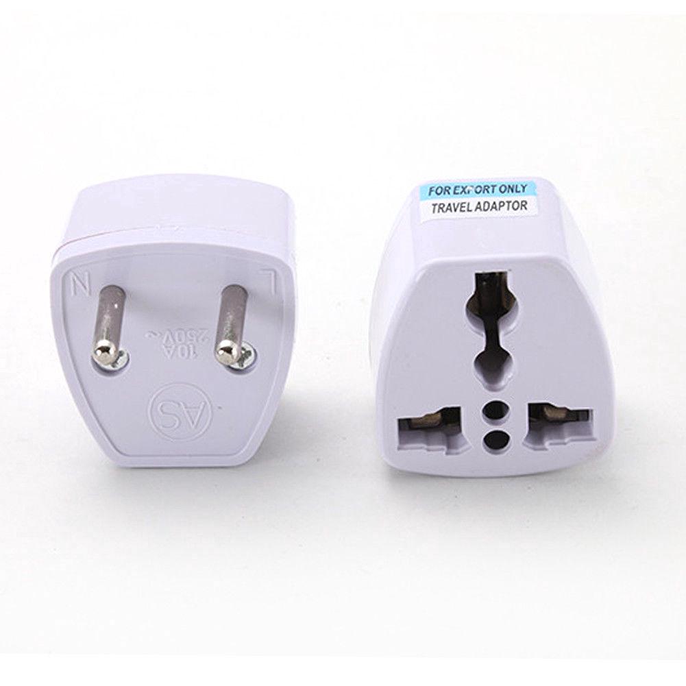 Universal To EU UK US Adapter AC Power Travel Plug