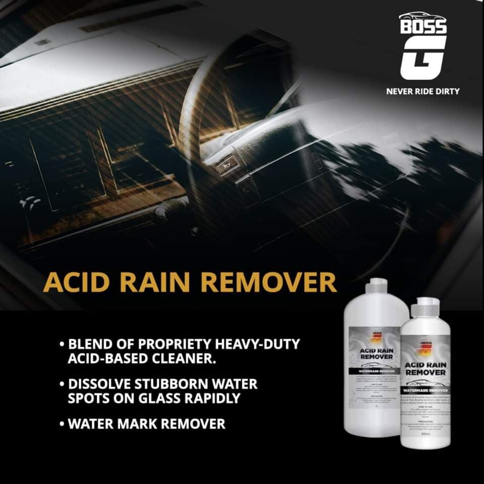 ACID RAIN REMOVER NI BOSS G 300ML Shopee Philippines