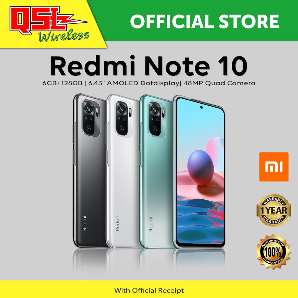 Xiaomi Redmi Note 10, 4+64 4+128 6+128 Shopee