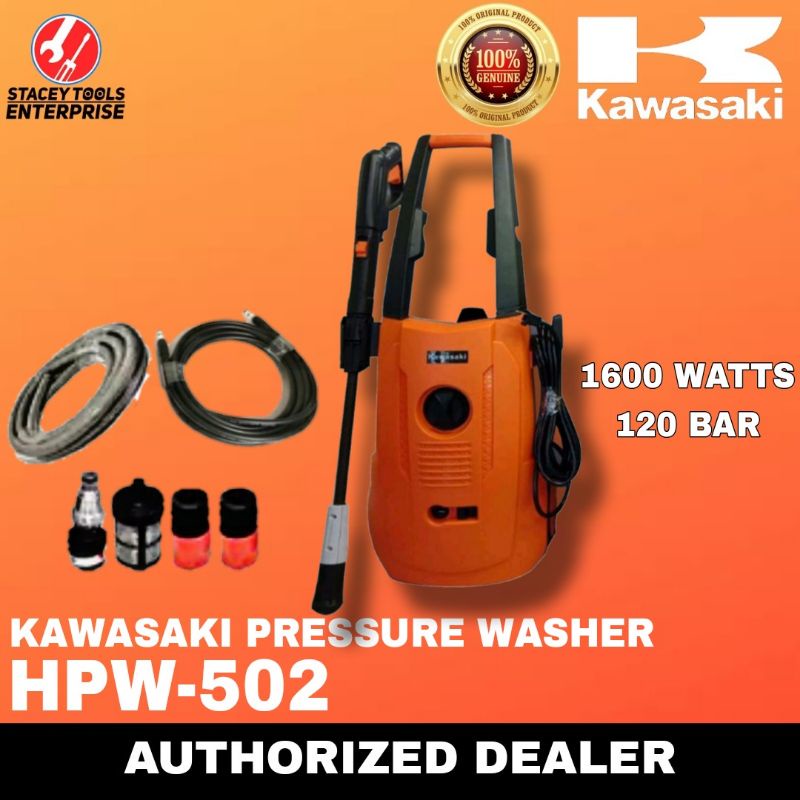 Kawasaki Pressure Washer HPW502 1600 WATTS with 6months Service