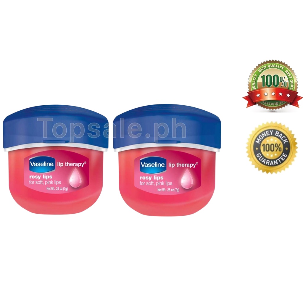 (Set of 2) Vaseline Lip Therapy Lip Care Vaseline Therapy Petroleum