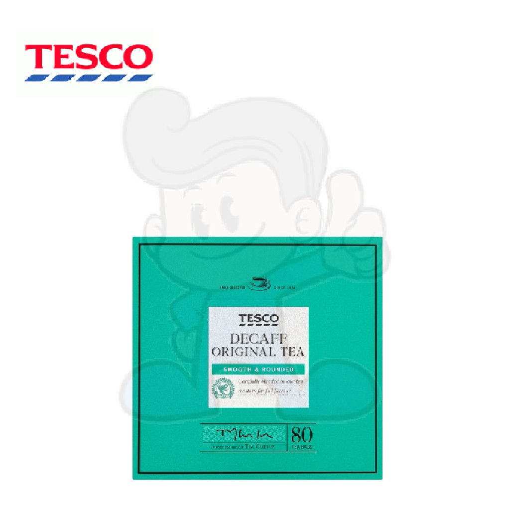 Tesco Decaf Original Tea Smooth and Rounded 250 g Shopee Philippines