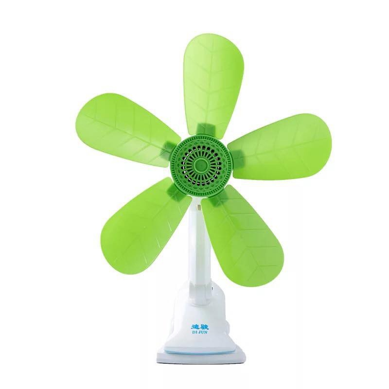 OY GROCERY Clip Electric Fan fiveleaves Fan five blade five wings five