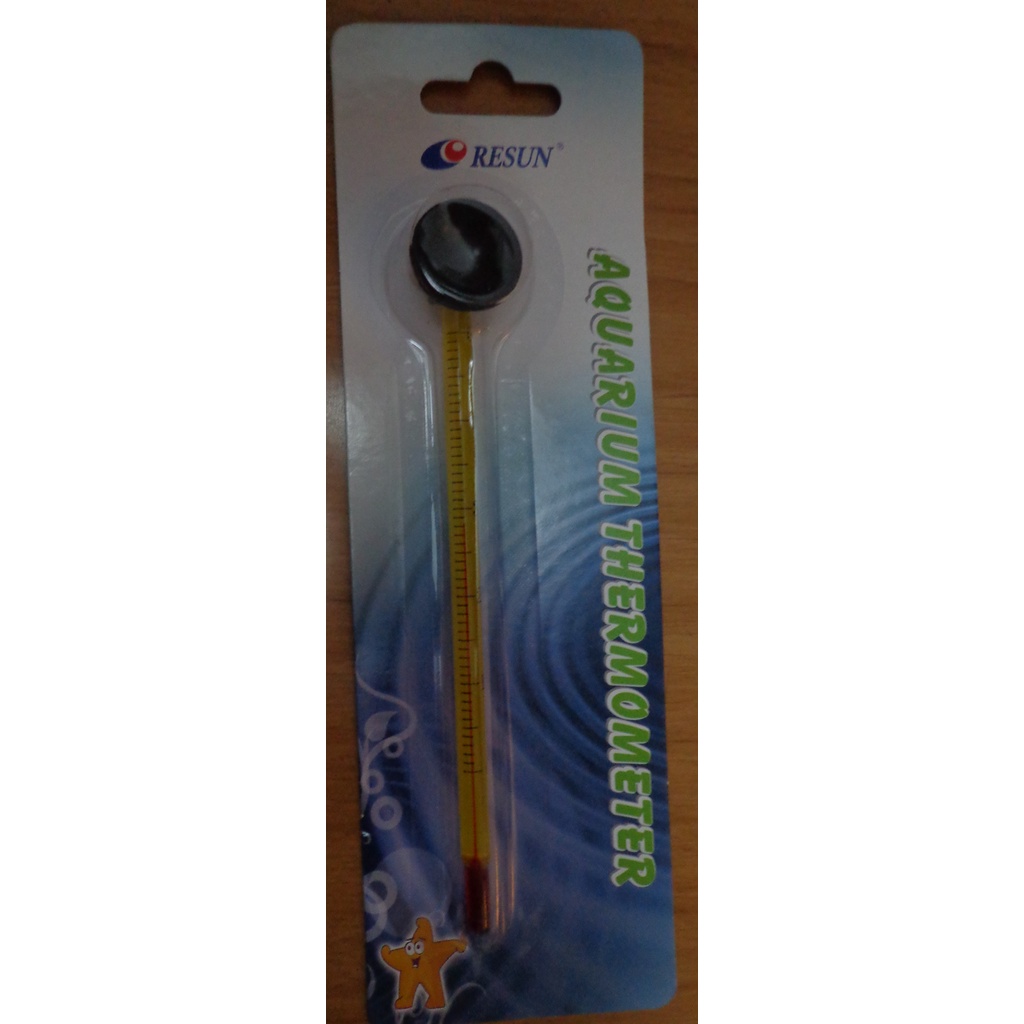 Aquarium Thermometer Resun 5"Body Length Yellow Shopee Philippines