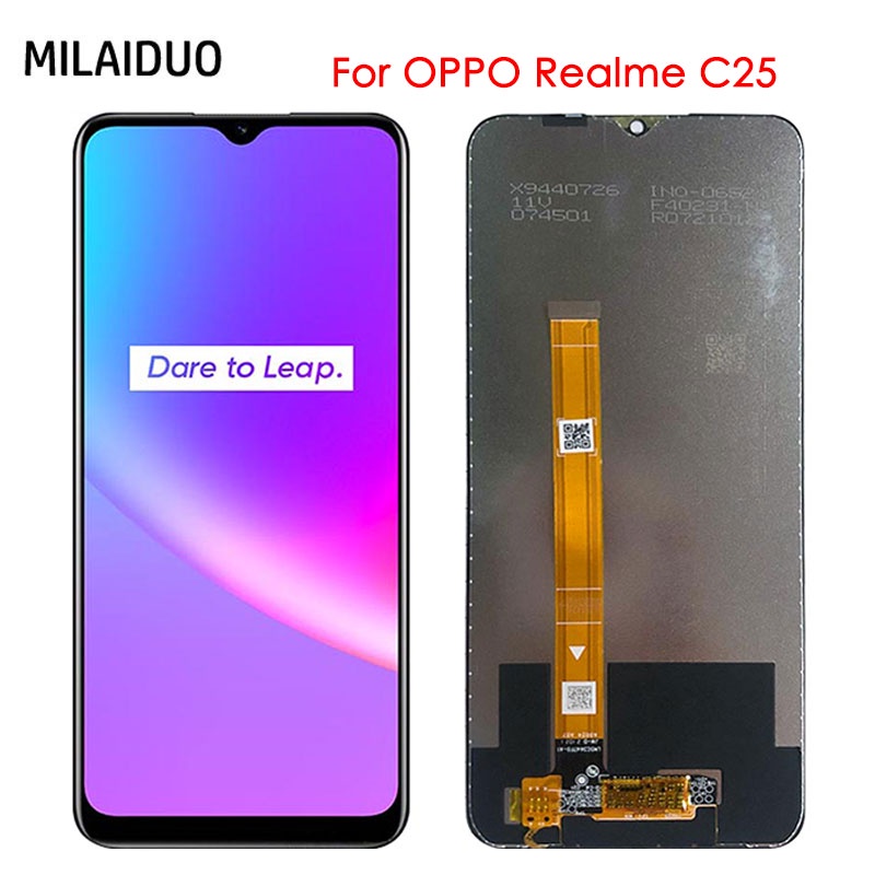 Original For OPPO Realme C25 RMX3193 RMX3191 LCD Display Touch Screen