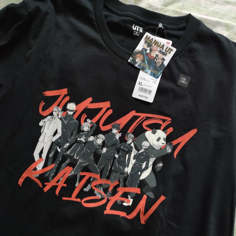 Original Uniqlo x Jujutsu Kaisen JJK Shirt XL Shopee Philippines