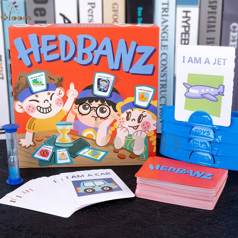 Bloom Hedbanz Guess Family Board Game /Guessing Game for Kids The Word