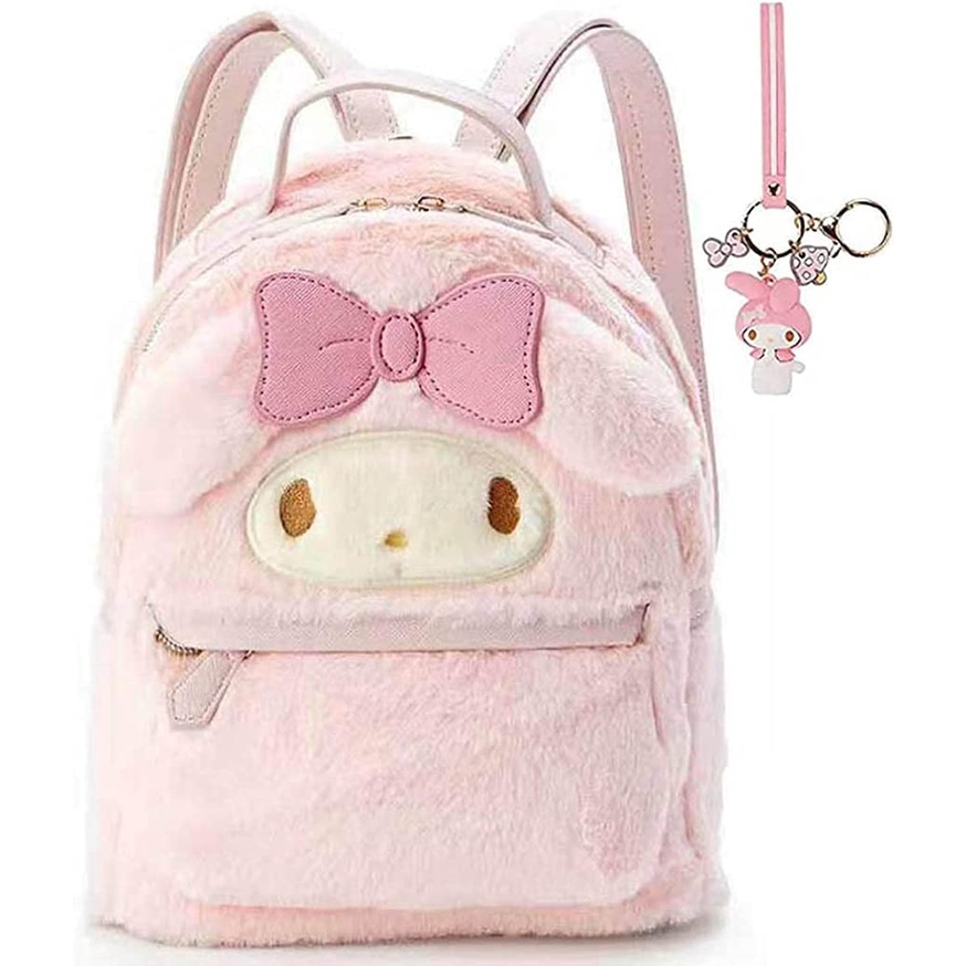 My Melody Backpack, Cinnamoroll Bag Cute Cartoon School Bag Plush