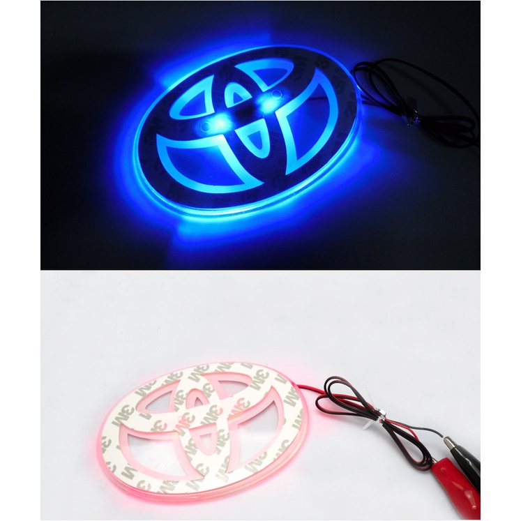 Original TOYOTA LED Car Emblem Logo (11X7.5cm) Shopee Philippines
