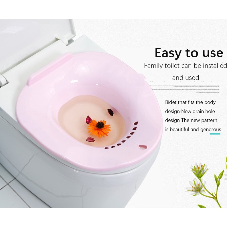 Sitz Bath Portable Bidet Elderly Postpartum Hemorrhoids Patient