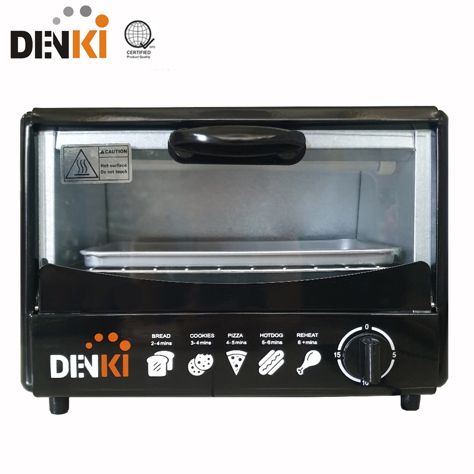 Denki Oven Toaster 6 Liter DOT168 Black *NEW ITEM* Shopee Philippines