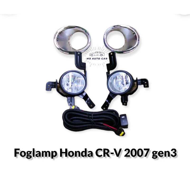 Fog lamp CRV CRV 2007 2008 2009 gen3 spotlight honda CRV foglamp honda