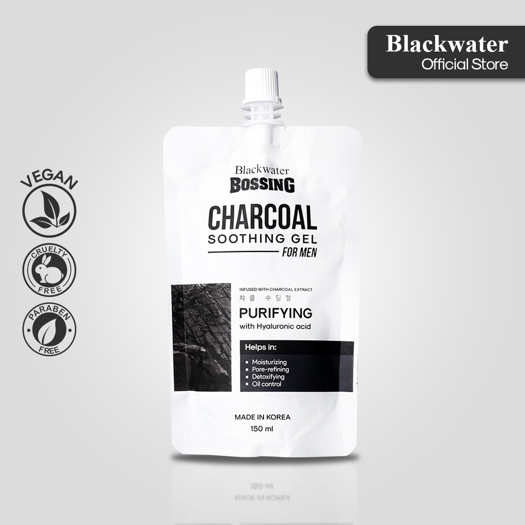 Blackwater Bossing Charcoal Soothing Gel Shopee Philippines