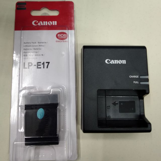 CANON BATTERY AND CHARGER LPE17 (SET)(EOS Rebel T7i) Shopee Philippines