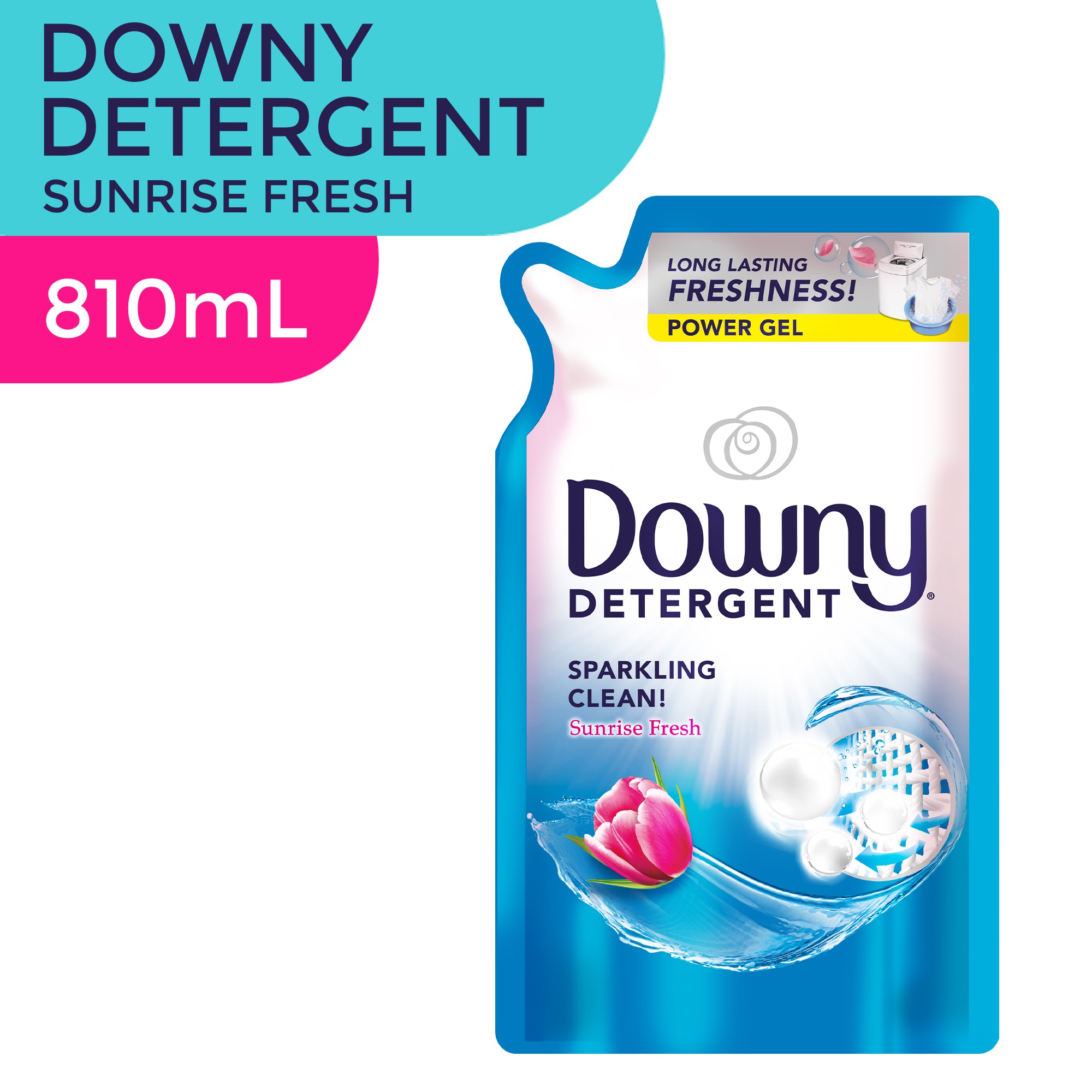 Downy Liquid Sunrise Fresh Laundry Liquid Detergent Refill (810mL