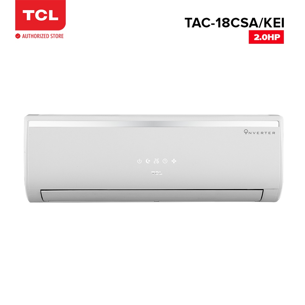 TCL 2HP Inverter Aircon Splittype Air Conditioner (TAC18CSA/KEI