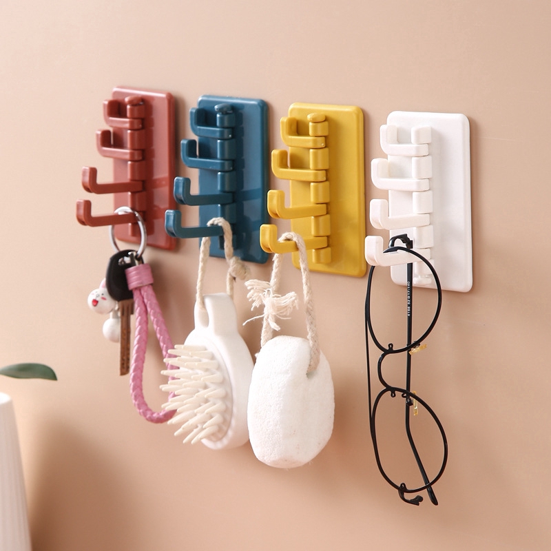 NailFree Wall Hanging Storage Hooks / Space Saving Door Storage Self