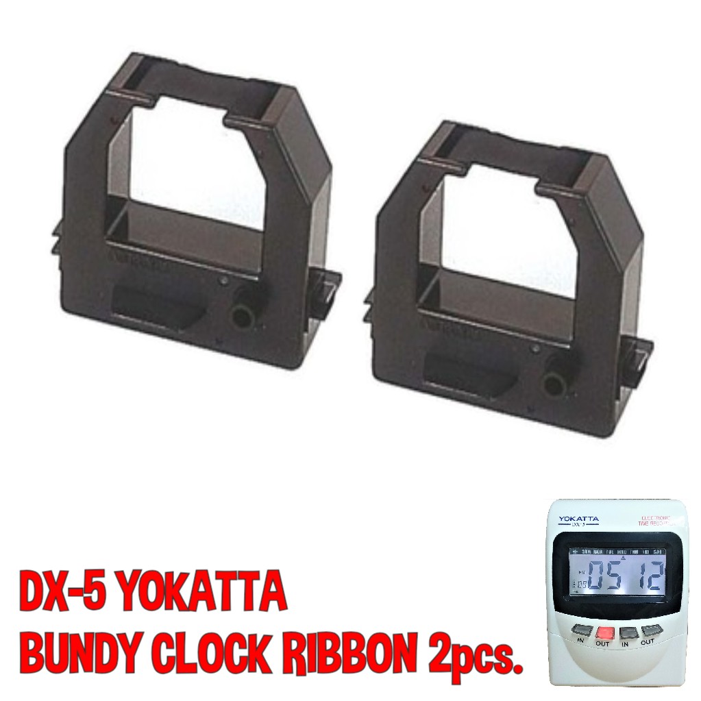 Yokatta DX5 Ribbon Bundy clock Accessories Ink Cartridge for Bundy