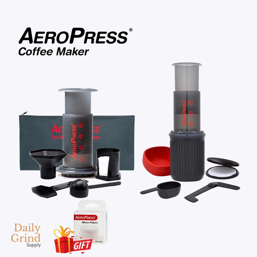 AeroPress ValueSaver Bundle Original Classic & Travel Go Coffee
