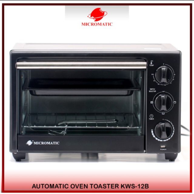 Micromatic Oven/Rotisserie color Black Shopee Philippines