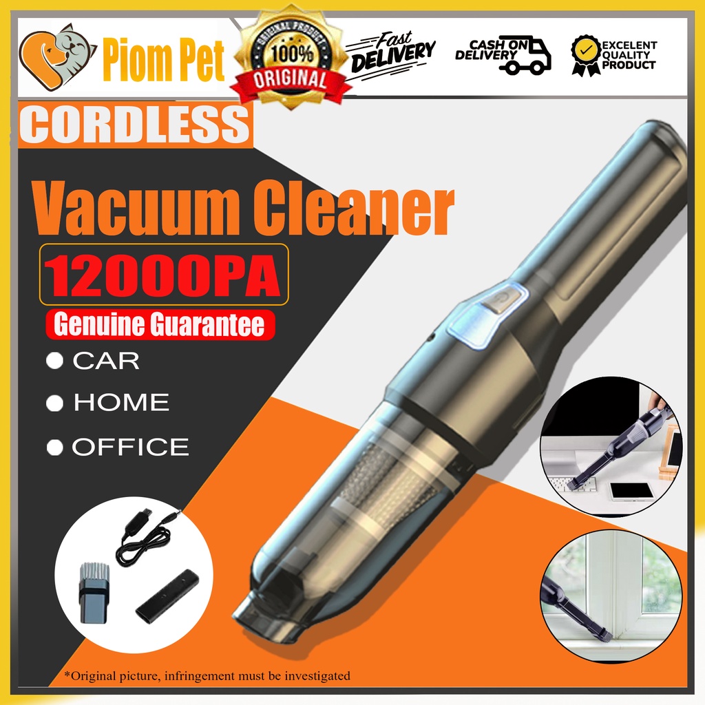 12000PA Portable Vacuum Cleaner mini Household Wet and Dry Car Wireless