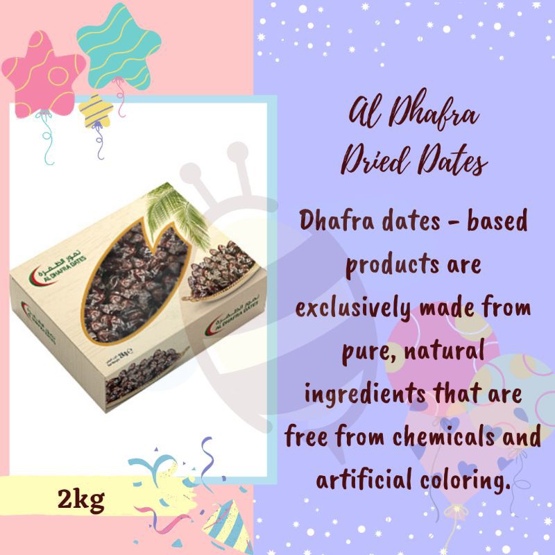 Al Dhafra (Dabbas) Dried Dates (2kg) Shopee Philippines