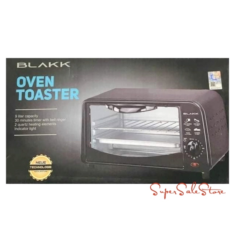 BLAKK Oven Toaster 9L Shopee Philippines