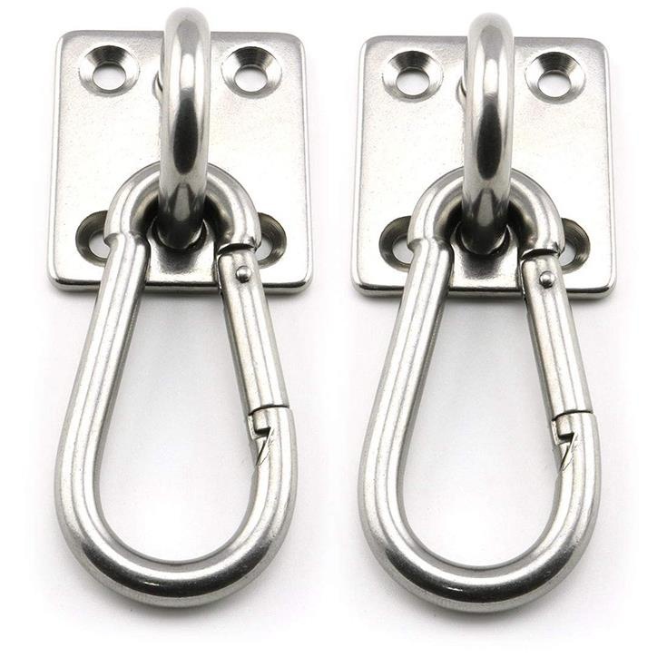 2 Sets Of Suspended Ceiling Wall Mount UShaped Hooks Stainless Steel