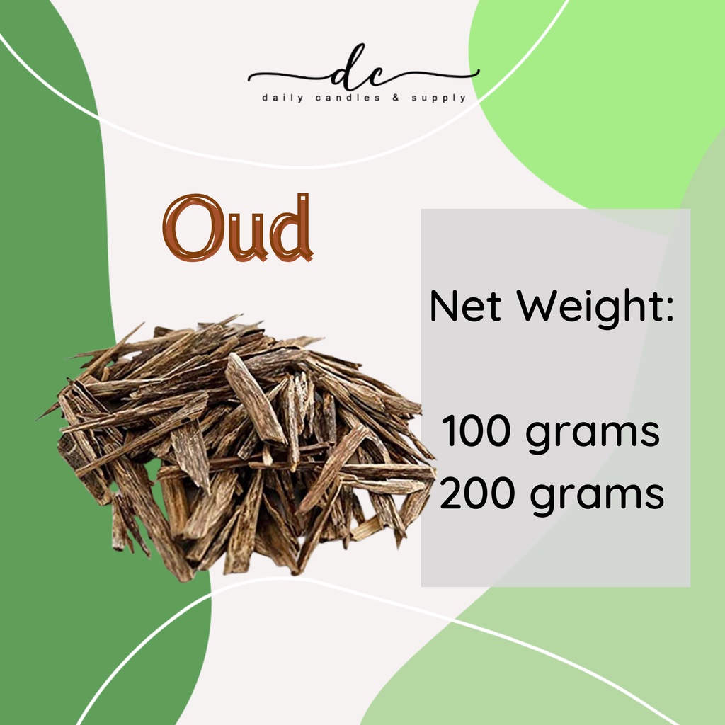 Daily Candles OUD FRAGRANCE OIL for Candle and Soap Making (OilBased