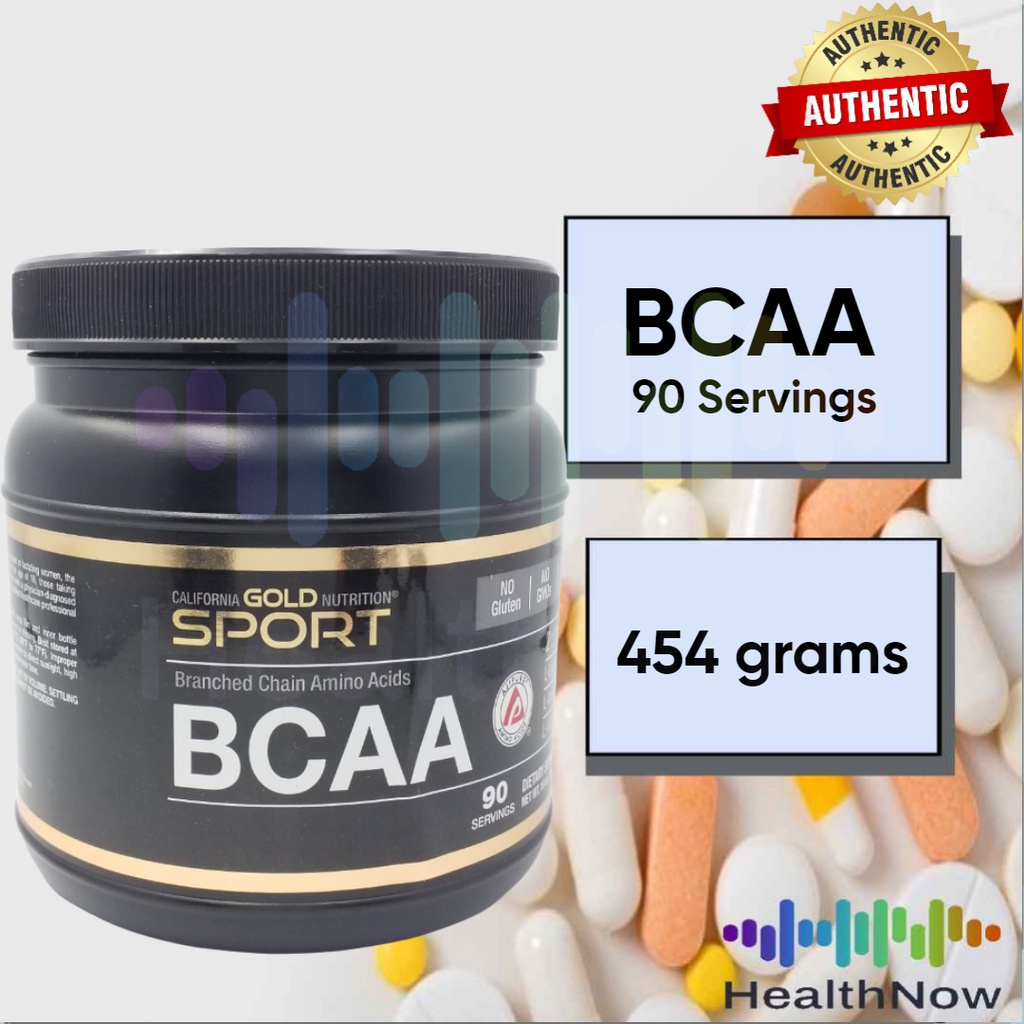 California Gold Nutrition BCAA Powder AjiPure Branched Chain Amino