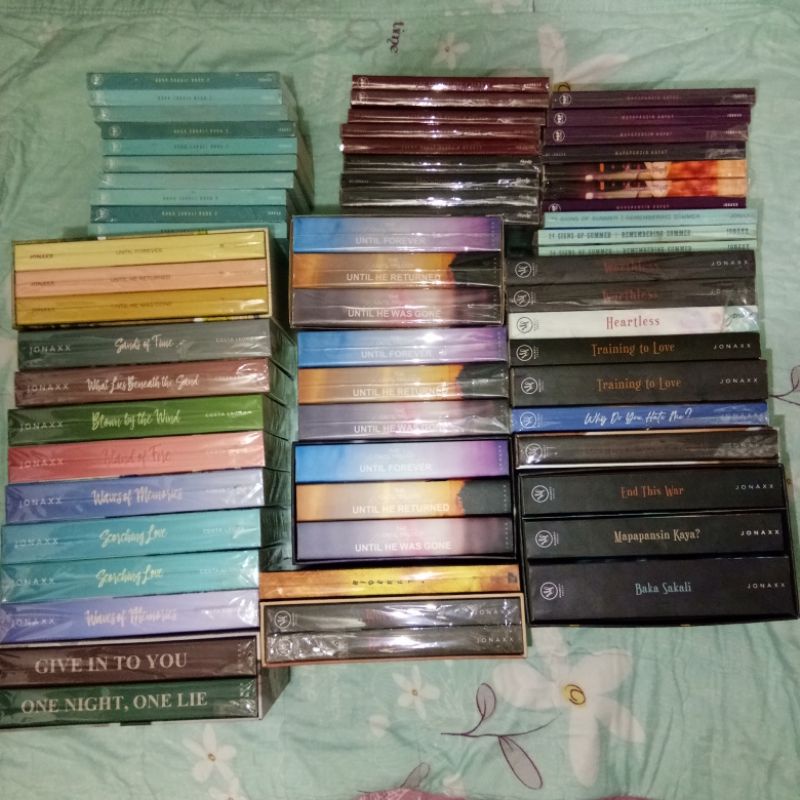 JONAXX BOOKS COLLECTION (READ PRODUCT DESCRIPTION) Shopee Philippines
