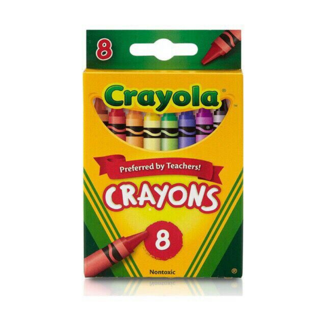 ️COD！Crayola Crayons 8 colors Shopee Philippines
