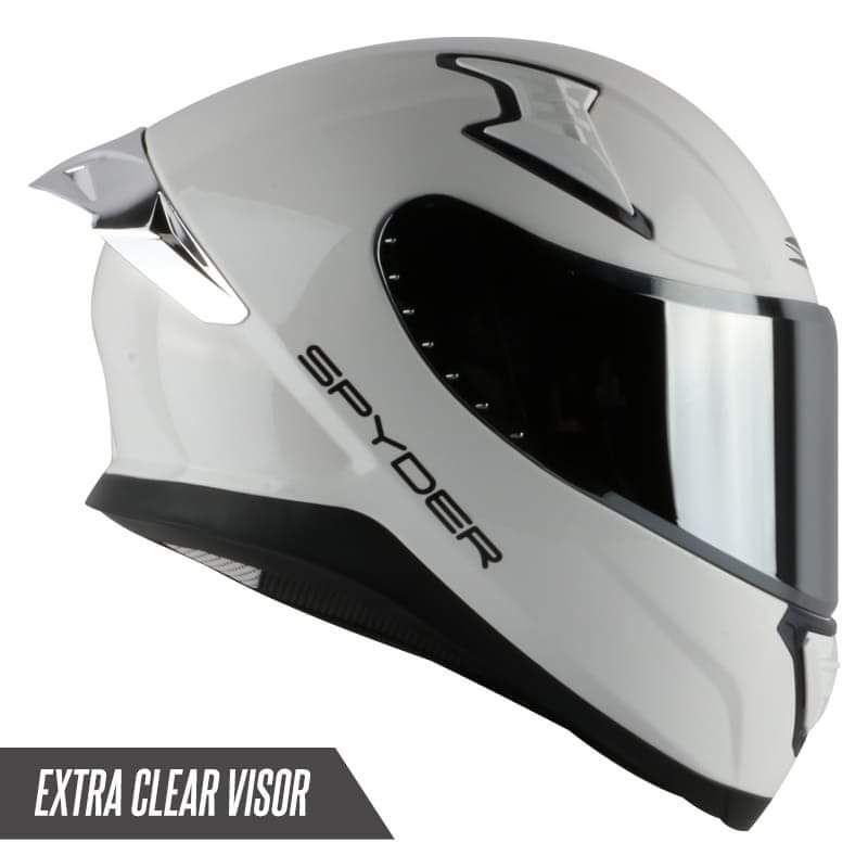 SPYDER Recon 2 PD S0A+ Fullface Dualvisor Helmet (Free Clear visor