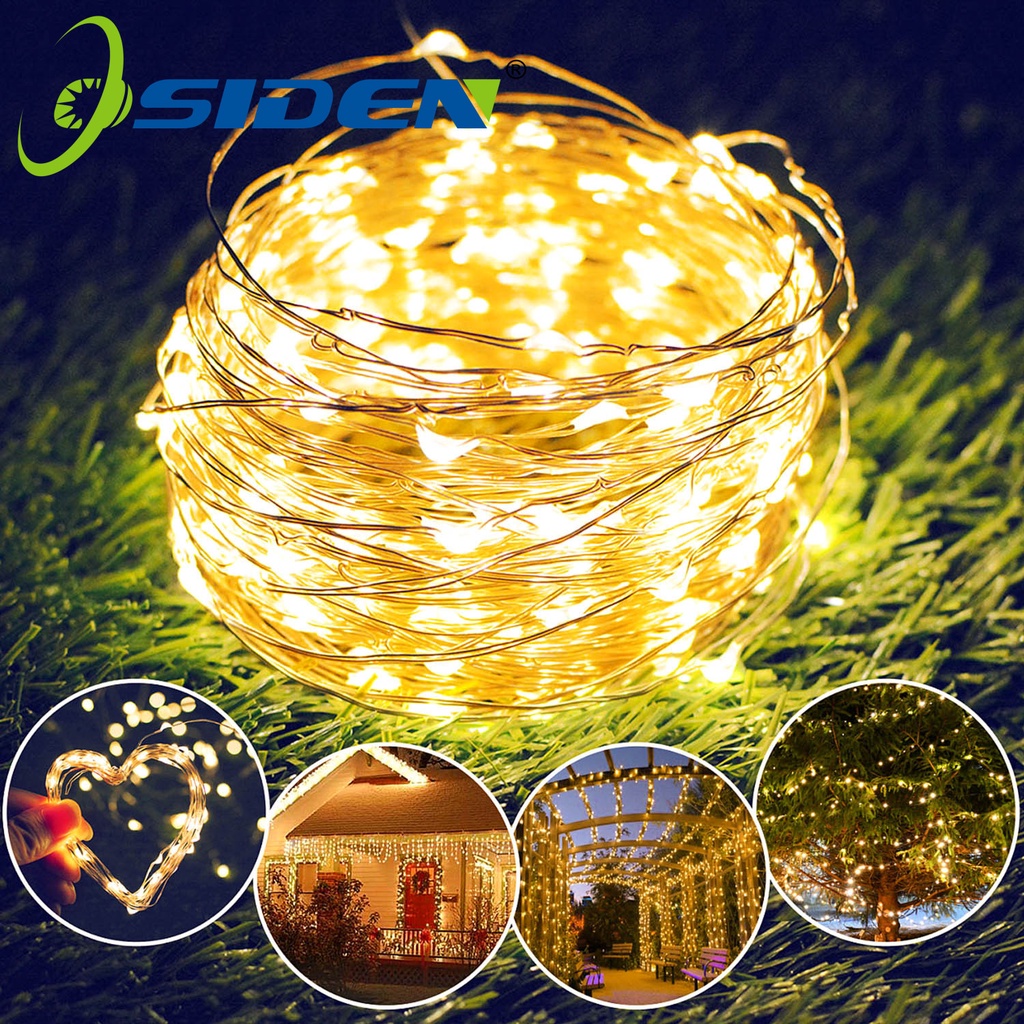 LED USB String Lights 2M 5M 10M Battery Powered Christmas Lights