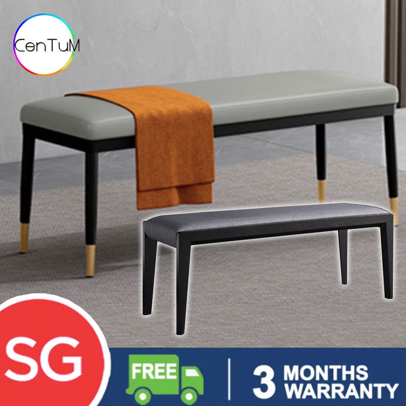 Luigi Dining Chair Long Bench PU Leather Stool [DELIVERY WITHIN 3 WEEKS