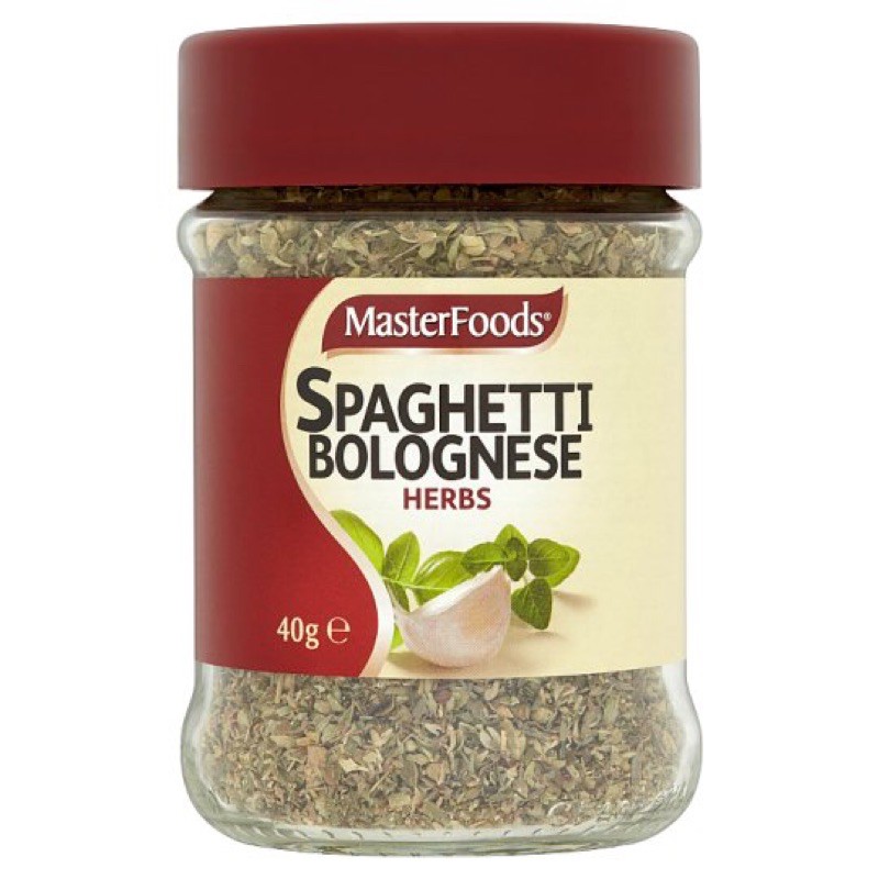 MasterFoods Spaghetti Bolognese Herbs 40g Shopee Philippines
