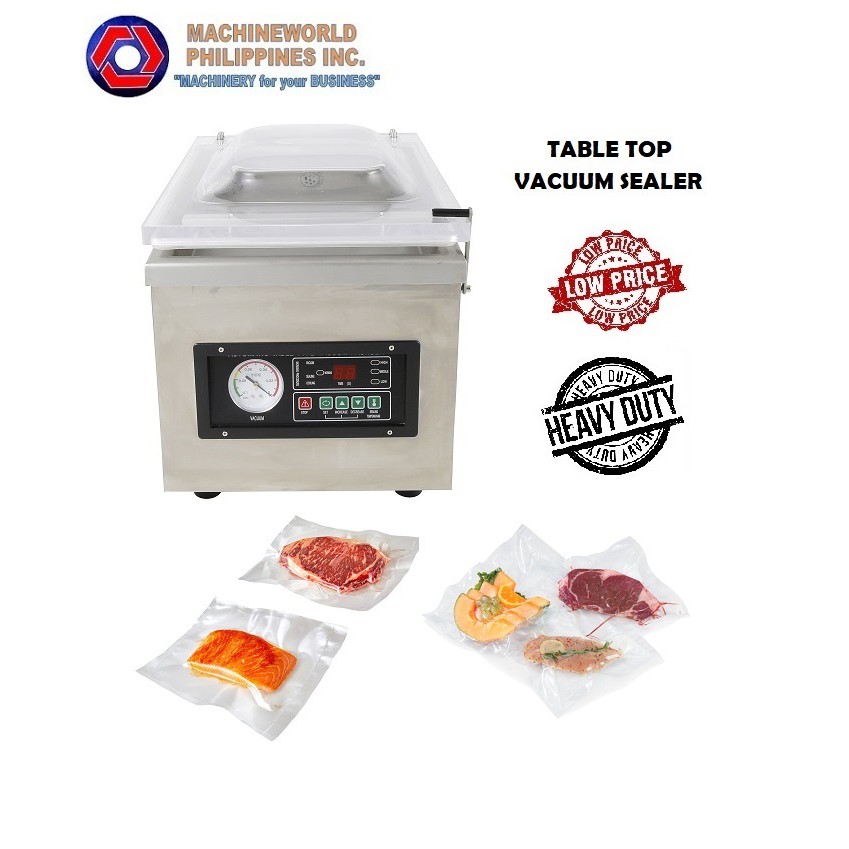 INDUSTRIAL VACUUM SEALER TABLE TOP SINGLE CHAMBER VACUUM PACKER DZ260