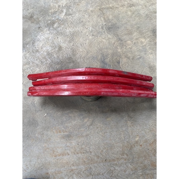 Red piaggio Rubber Bumper vespa super sprint px ps exclusive excel Shopee Philippines
