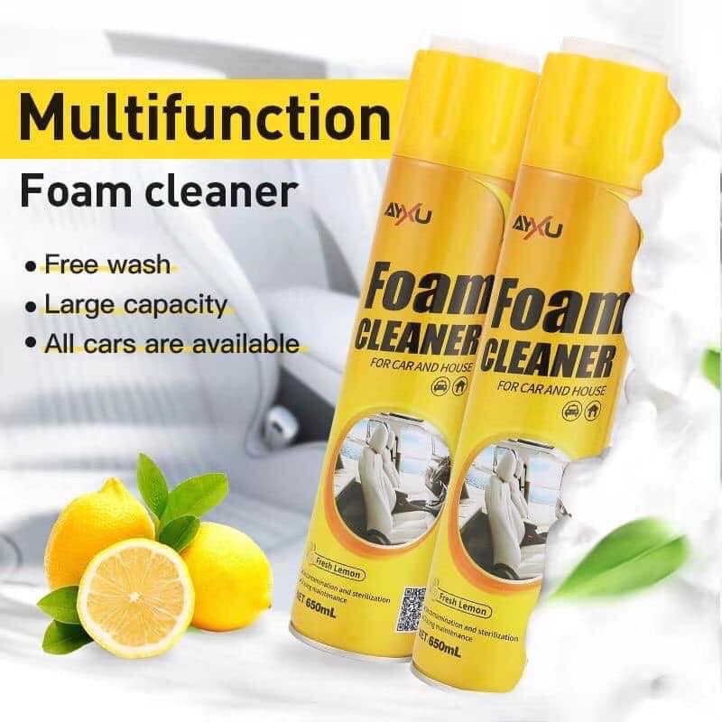 Foam Cleaner Spray Multipurpose Cleaner Spray to Clean Leather Fabric