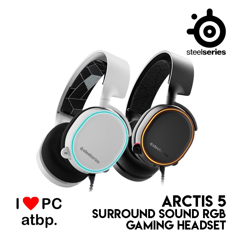 SteelSeries Arctis 5 Gaming Headset (RGB, ChatMix Dial, ClearCast Noise