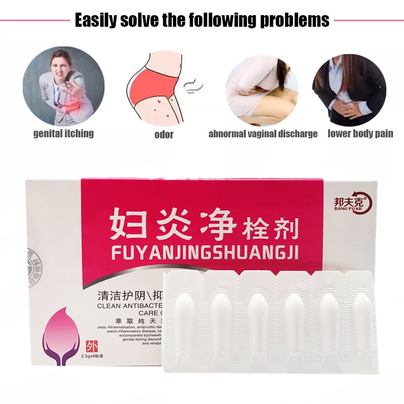 Vaginal Suppository Yeast infection Medicine Femal Gynecological