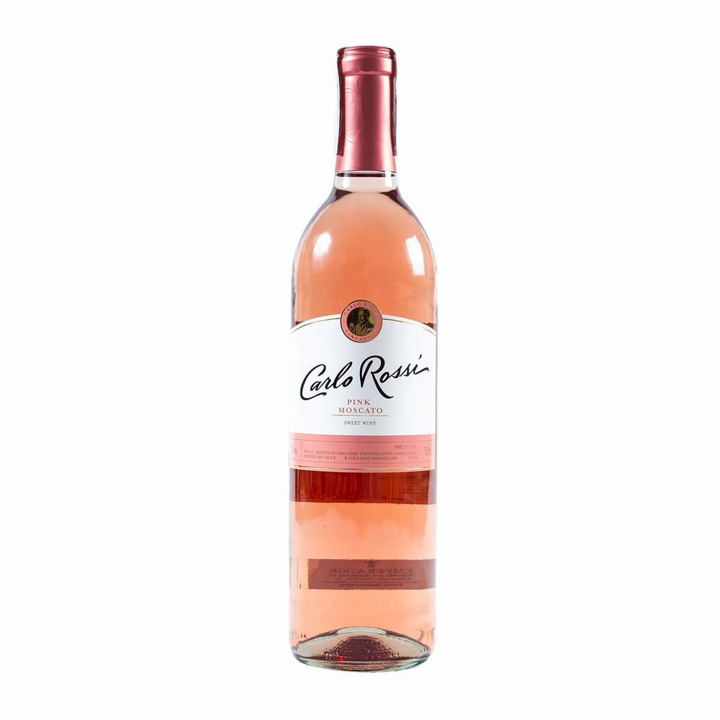 Carlo Rossi Pink Moscato 750ml Shopee Philippines