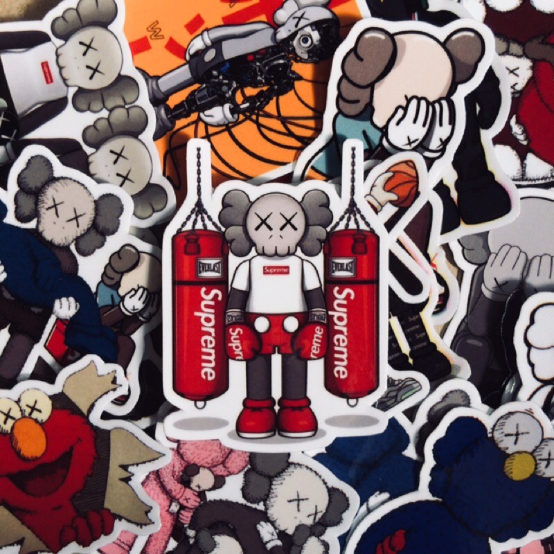 25PCS KAWS STICKERS WATERPROOF Shopee Philippines