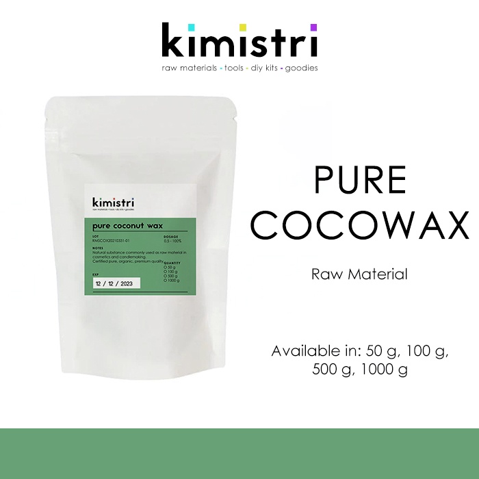 Pure Coconut Wax / Cocowax (Pure, Organic, Premium Quality) Shopee